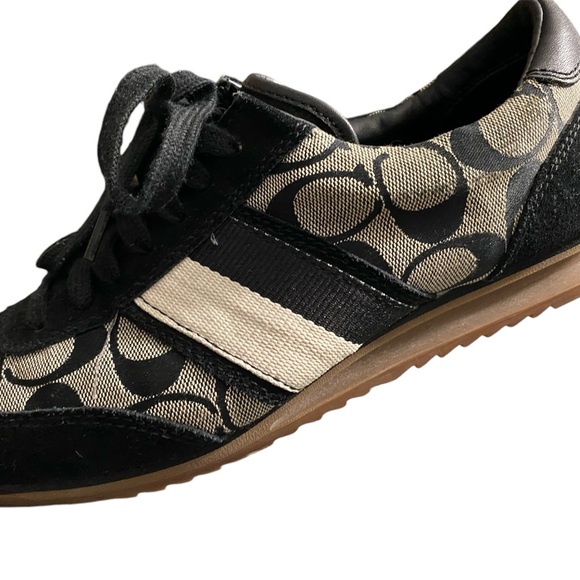 Coach Men’s Monogram Canvas Bruce Sneakers in 8 - Picture 5 of 13